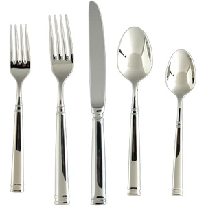 image:imageFortessa Bistro 1810 Stainless Steel Flatware Serving Spoon 89InchSilver20Piece