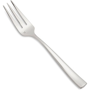 image:imageFortessa Lucca Faceted 1810 Stainless Steel Flatware Serving Spoon 9InchLucca