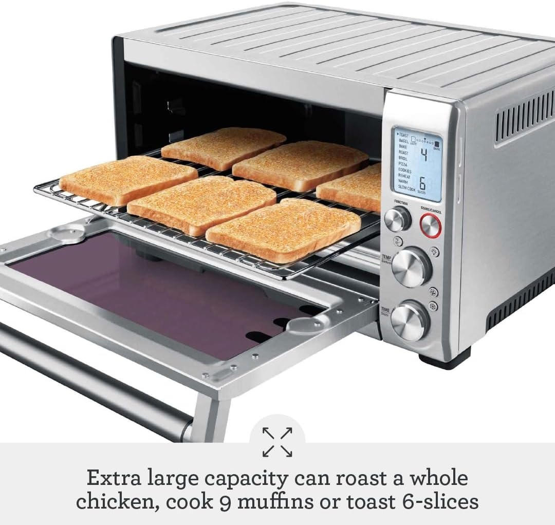 image:imageBreville BOV845BSS Smart Oven Pro Countertop Oven Brushed Stainless SteelBrushed Stainless Steel
