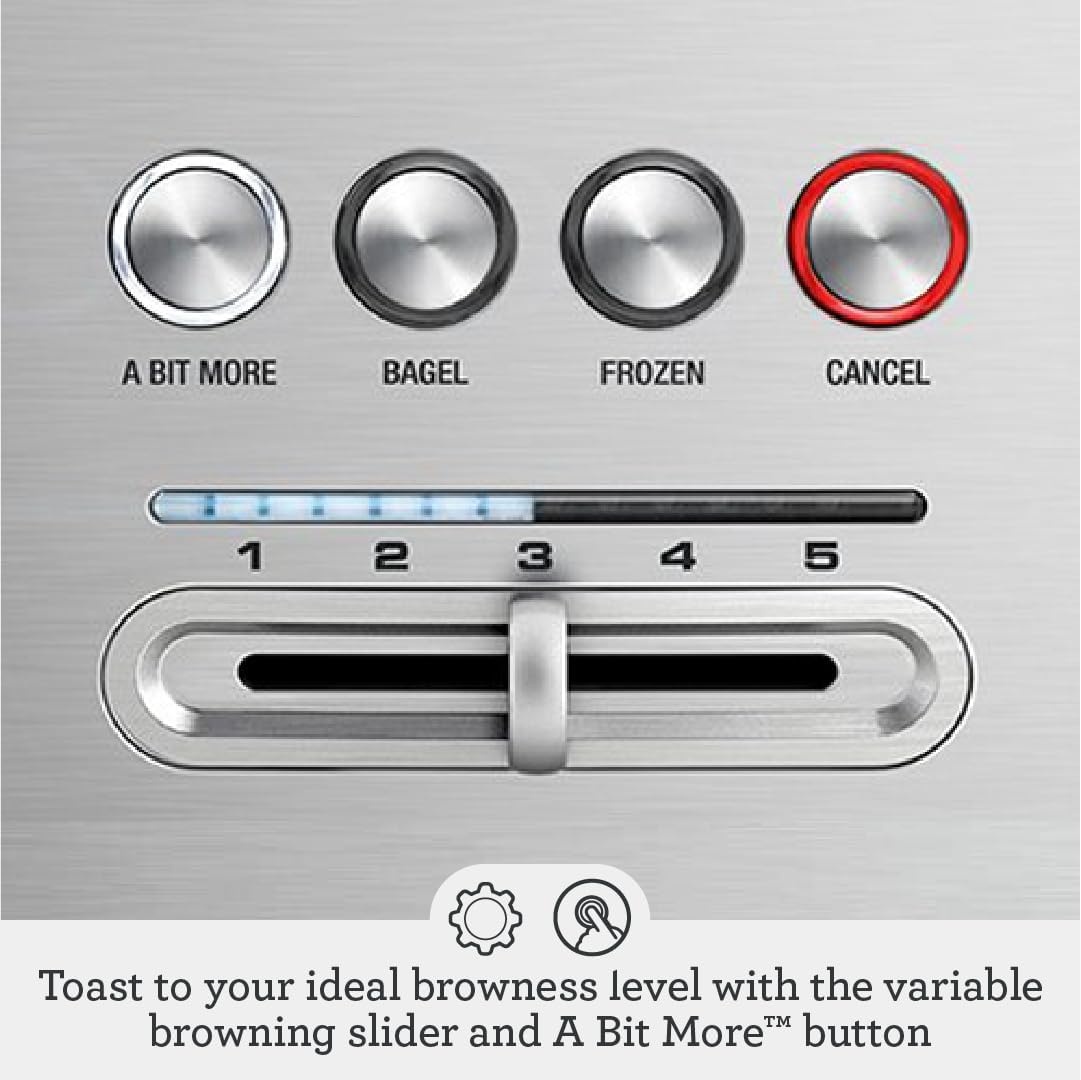 image:imageBreville BTA730XL Bit More Toaster 4 Slice Brushed Stainless SteelBTA720XL