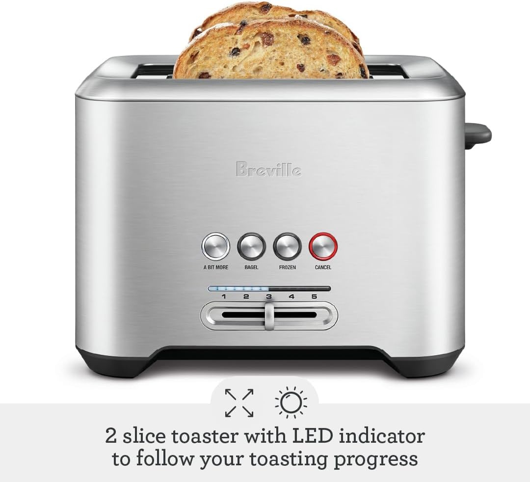 image:imageBreville BTA730XL Bit More Toaster 4 Slice Brushed Stainless SteelBTA720XL