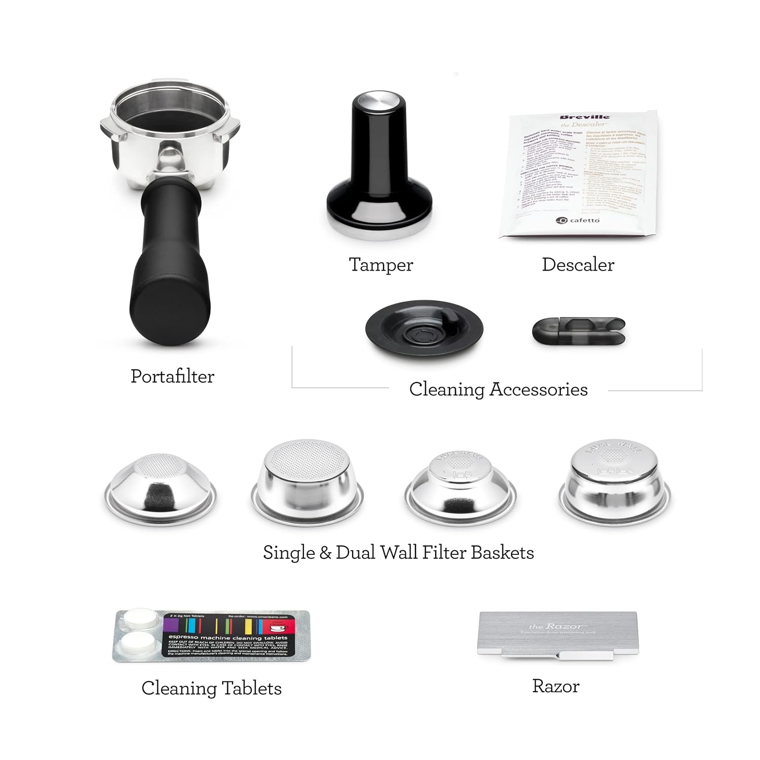 image:imageBreville Bambino Plus Espresso Machine BES500BSS Brushed Stainless SteelBrushed Stainless Steel