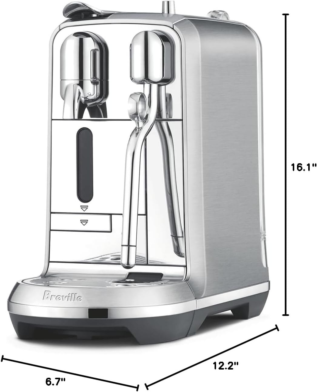image:imageNespresso Creatista Plus Espresso Machine by Breville Brushed Stainless SteelBrushed Stainless Steel