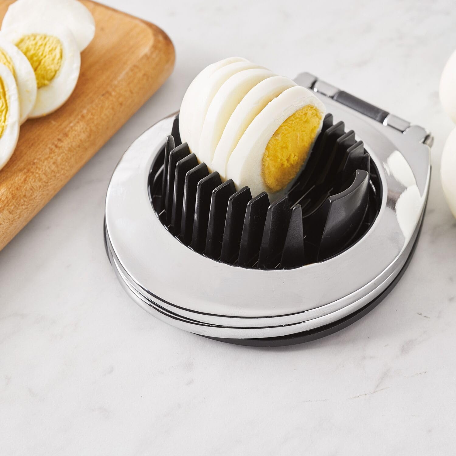 image:imageSur La Table 4in1 Egg Slicer Silver