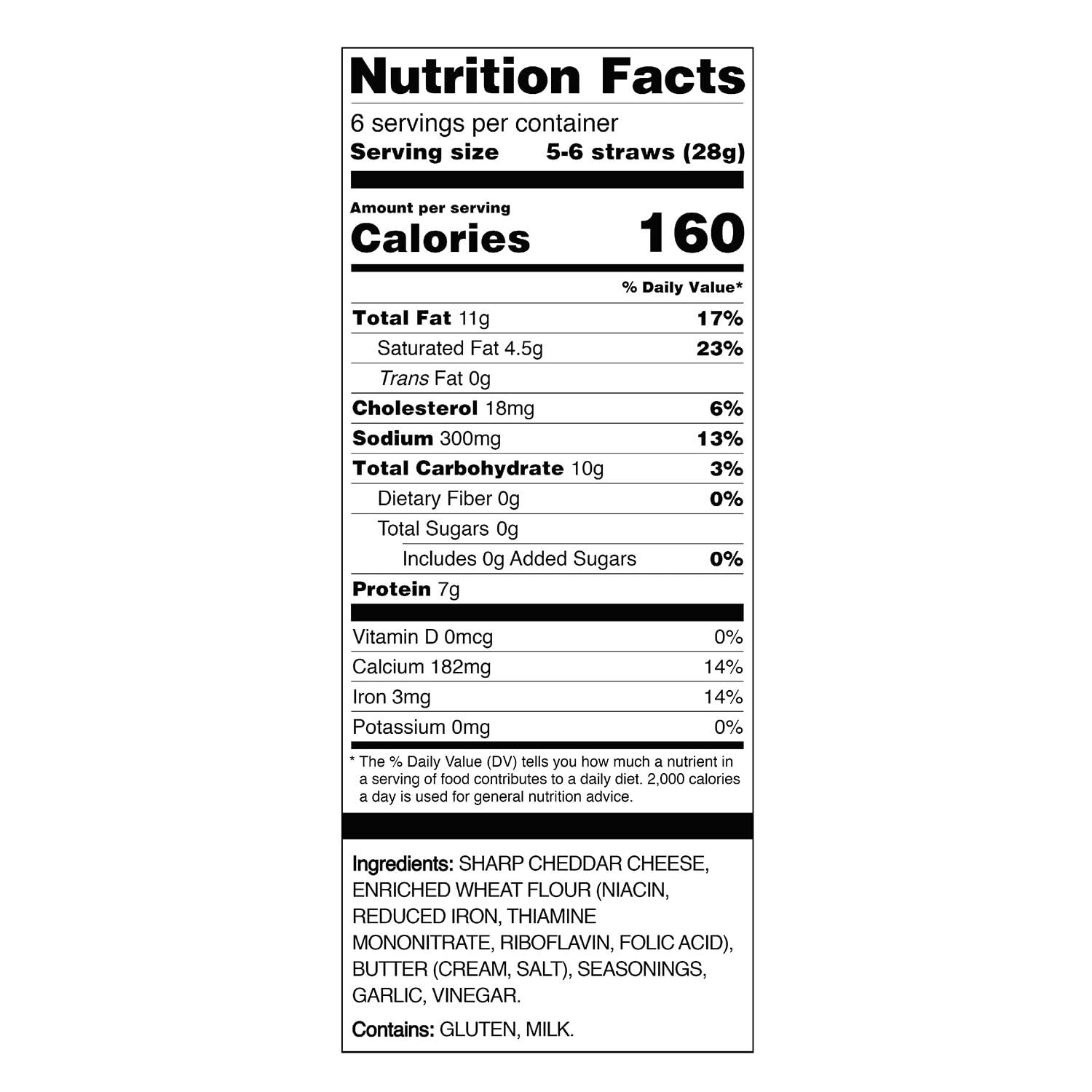 image:imageSur La Table Cheese Straws Bar Snack Yellow