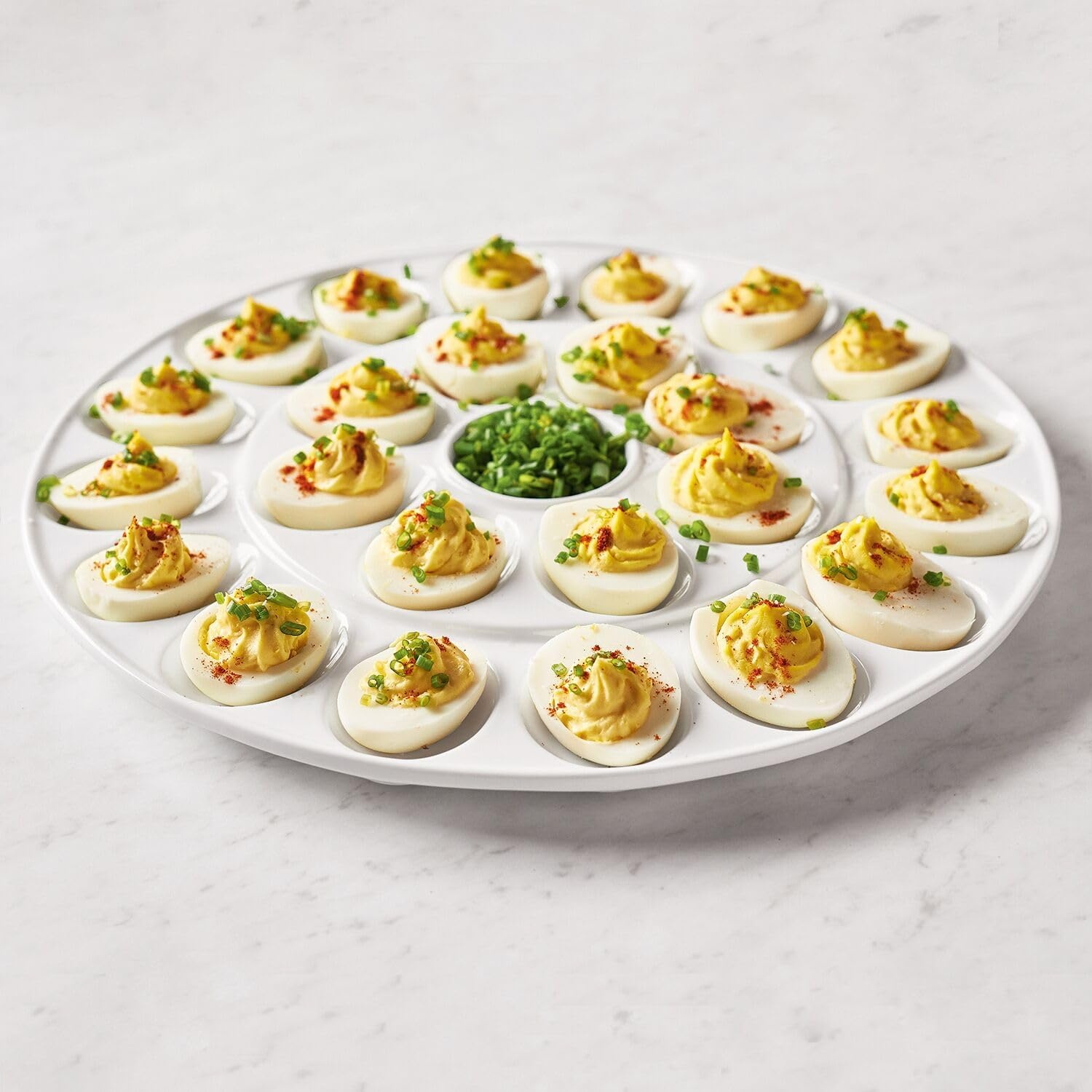 image:imageSur La Table Porcelain Egg Platter White