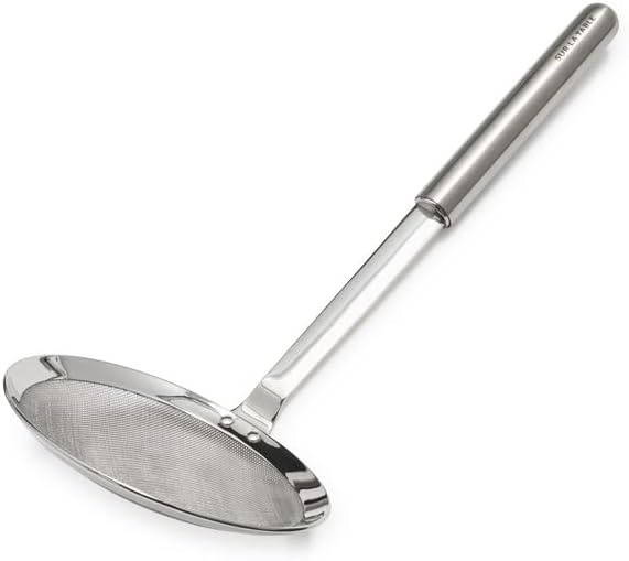 image:imageSur La Table Stainless Steel FineMesh Skimmer Silver