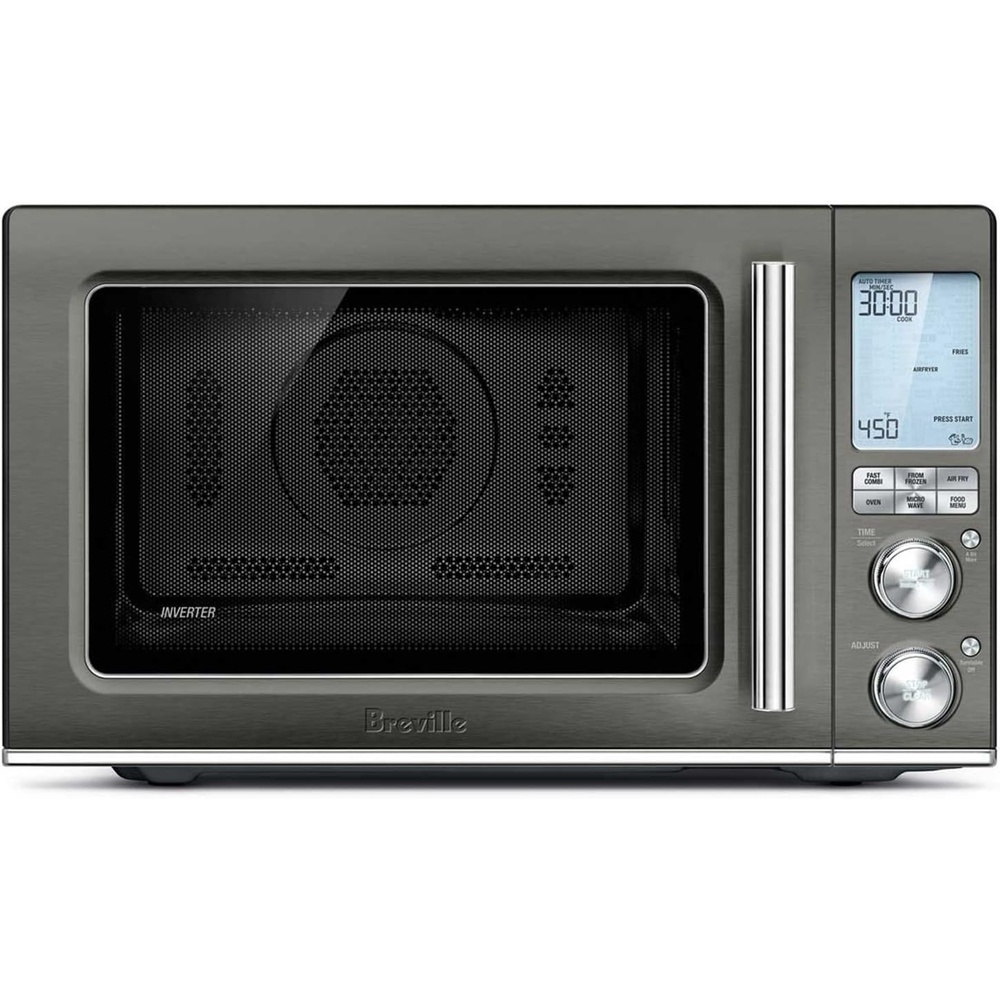 image:imageBreville BMO870BSS Combi Wave 3in1 Microwave Air Fryer and Convection Oven Brushed Stainless SteelBlack Stainless Steel