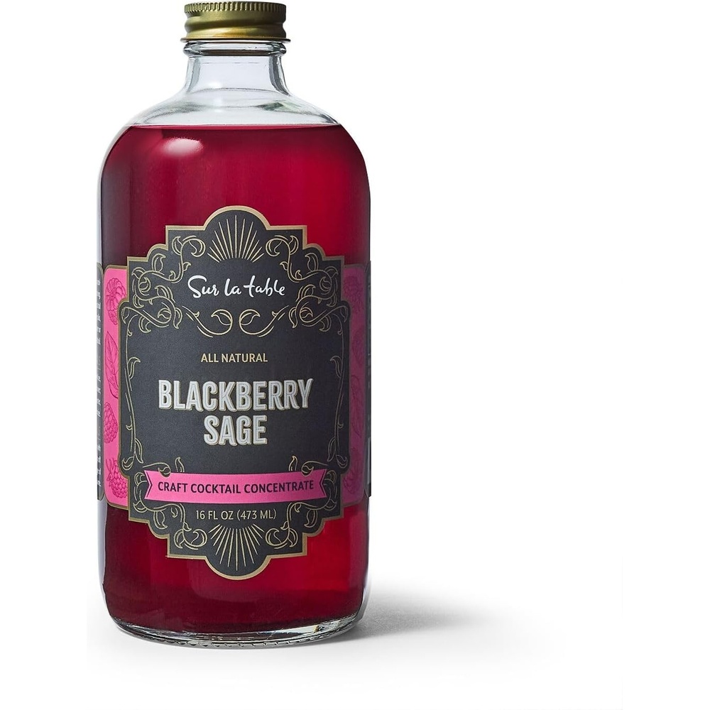 image:imageSur La Table Blackberry Sage Craft Cocktail Mixer Red