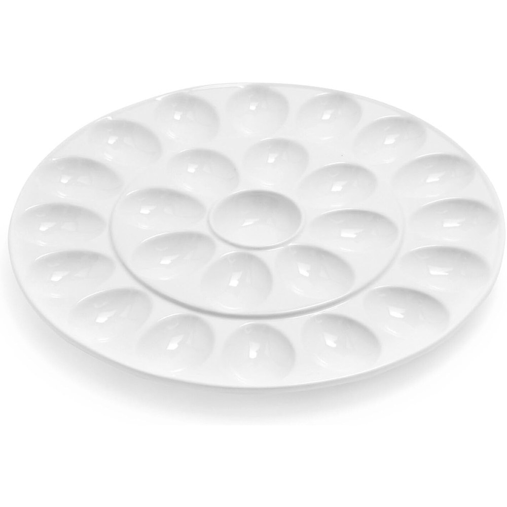 image:imageSur La Table Porcelain Egg Platter White