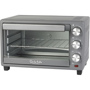 image:imageSUR LA TABLE KITCHEN ESSENTIALS Multifunctional Air Fryer Toaster Oven with Large Window for Easy Viewing Designed with 7Presets  Air Fry Bake Roast Broil and Toast in Minutes 1500w