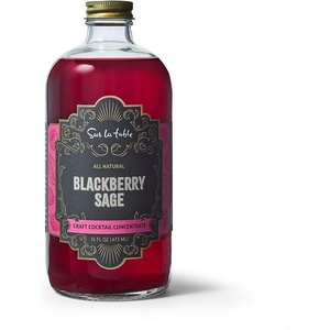 image:imageSur La Table Blackberry Sage Craft Cocktail Mixer Red