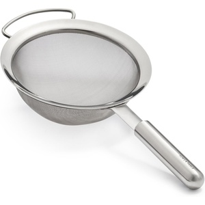 image:imageSur La Table Stainless Steel Sieve Fine Mesh Strainer with Weighted Rim for Dusting Straining and Sifting 7 in