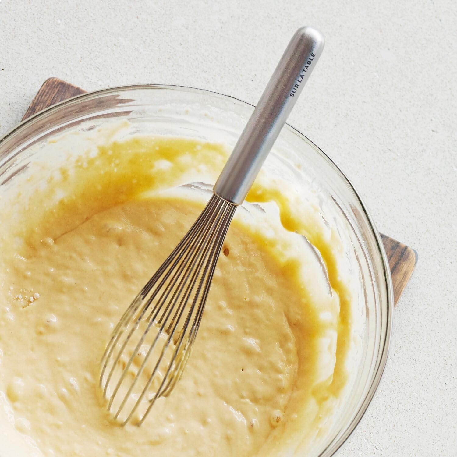 image:imageSur La Table 8 French Whisk ProfessionalQuality Stainless Steel for Beating Mixing amp EmulsifyingSilver