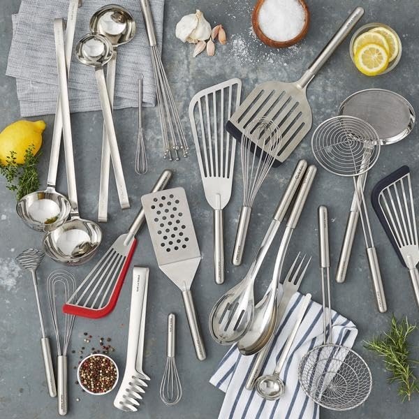 image:imageSur La Table 8 French Whisk ProfessionalQuality Stainless Steel for Beating Mixing amp EmulsifyingSilver