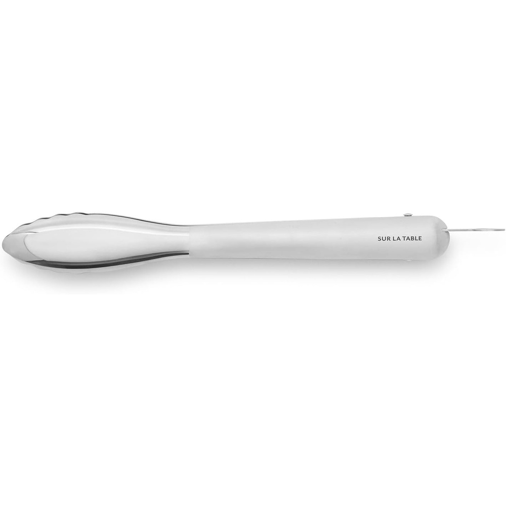 image:imageSur La Table Stainless Steel Tongs White