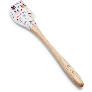 image:imageSur La Table Cat 20 Spatula Silicone CatShaped Design for Scraping Folding and Fun in the Kitchen