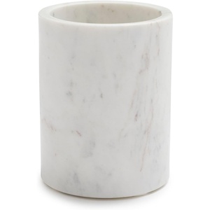 image:imageSur La Table Marble Utensil Crock  White
