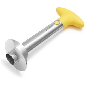 image:imageSur La Table Pineapple Corer and Slicer Stainless Steel TwistAction Tool for Coring and Slicing Fresh Pineapple in One Motion