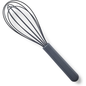 image:imageSur La Table Silicone Whisk Gray Flexible Silicone Coated Wires for Nonstick Whisking and Sauce Work 10 inGray