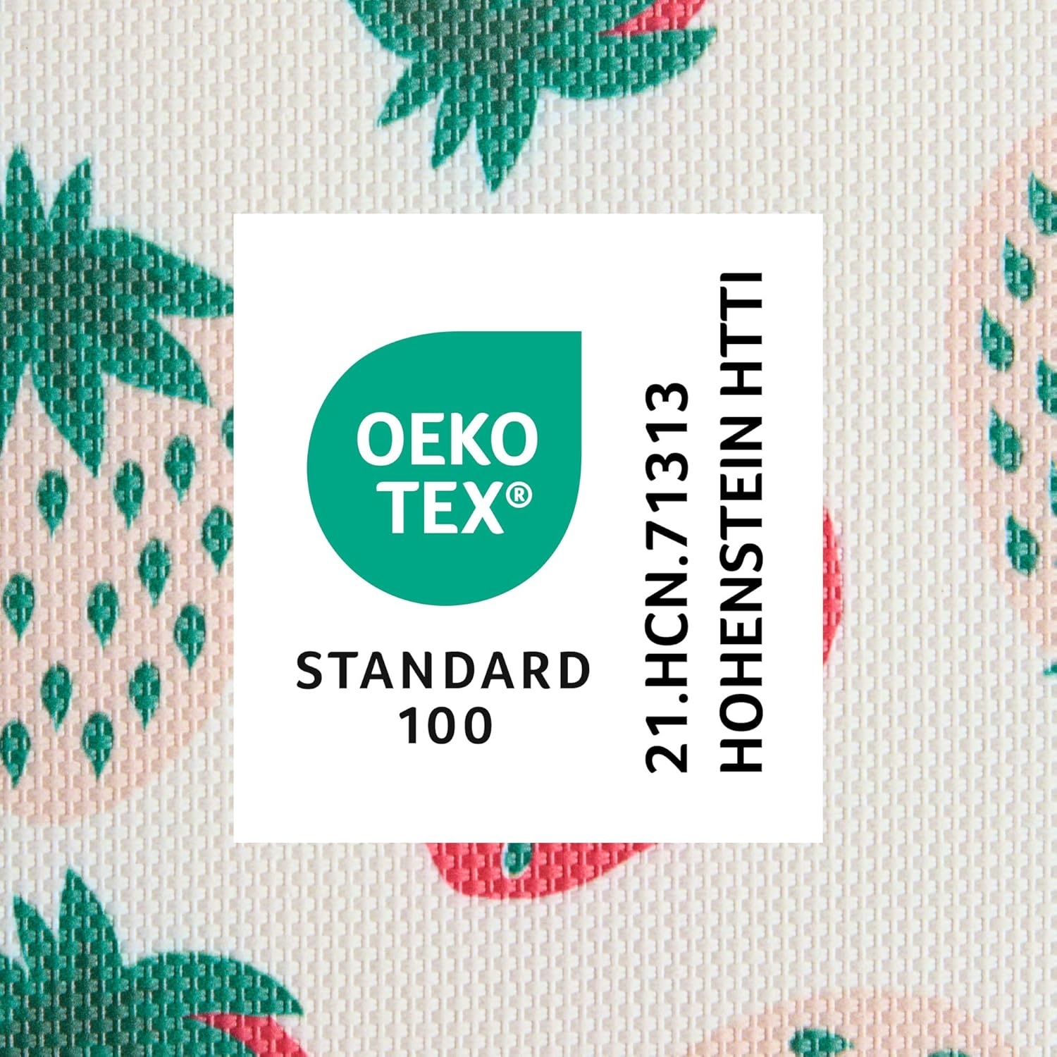 image:imageSUR LA Table Kitchen Essentials Home Sweet Home Quirky Strawberries Fruit Anti Fatigue Comfort Mat Kitchen Mat Standing Mat NonSlip Backing PinkGreenCream 20x39PinkGreenCream