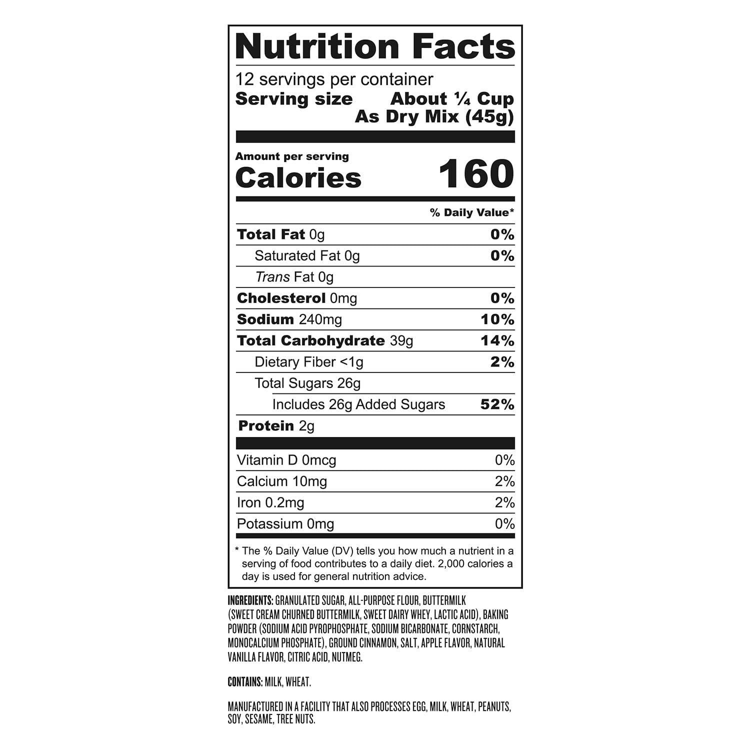 image:imageSur La Table Apple Cider Donut Mix Premium Autumn Baking Mix for Warm Spiced Apple Cider Donuts Just Add Wet Ingredients