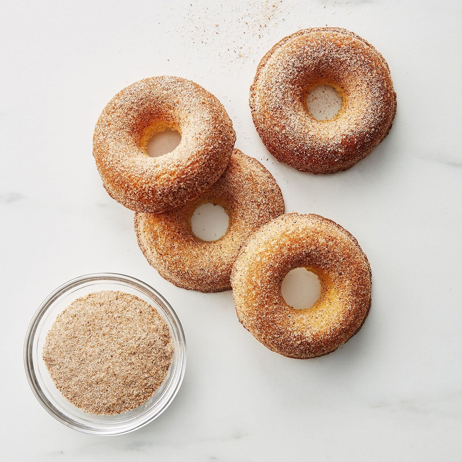 image:imageSur La Table Apple Cider Donut Mix Premium Autumn Baking Mix for Warm Spiced Apple Cider Donuts Just Add Wet Ingredients