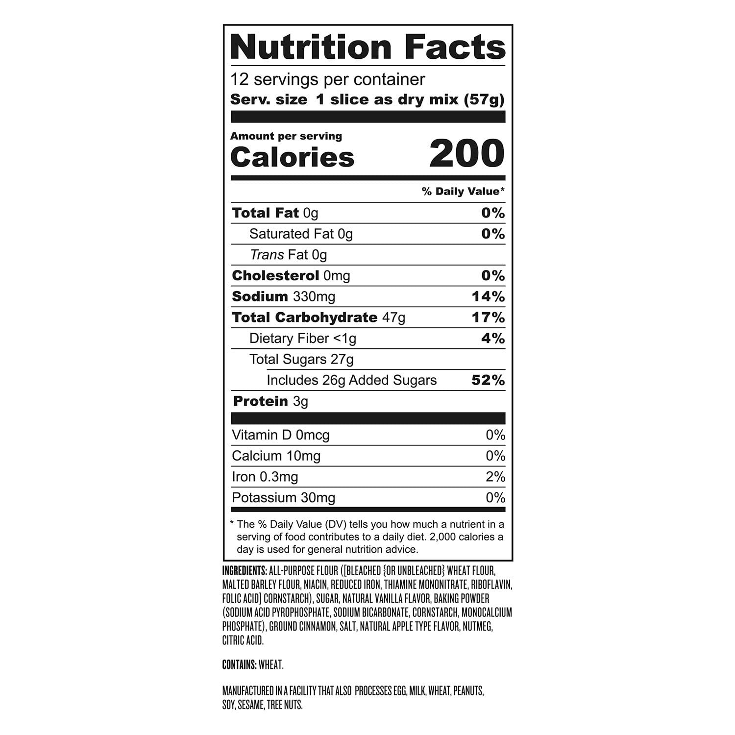 image:imageSur La Table Cinnamon Coffee Cake Mix Tan