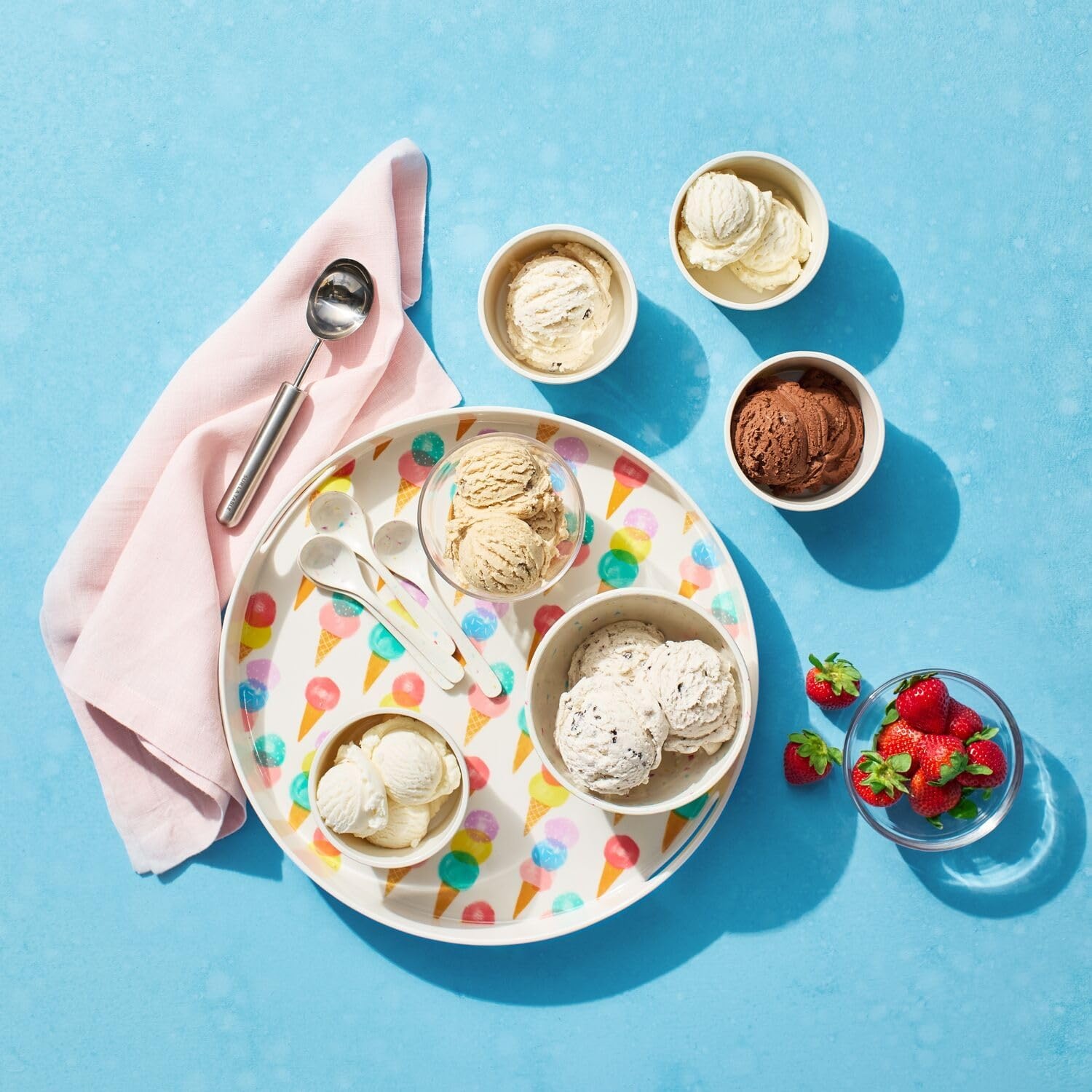 image:imageSur La Table Cookies amp Cream Ice Cream Starter Pink