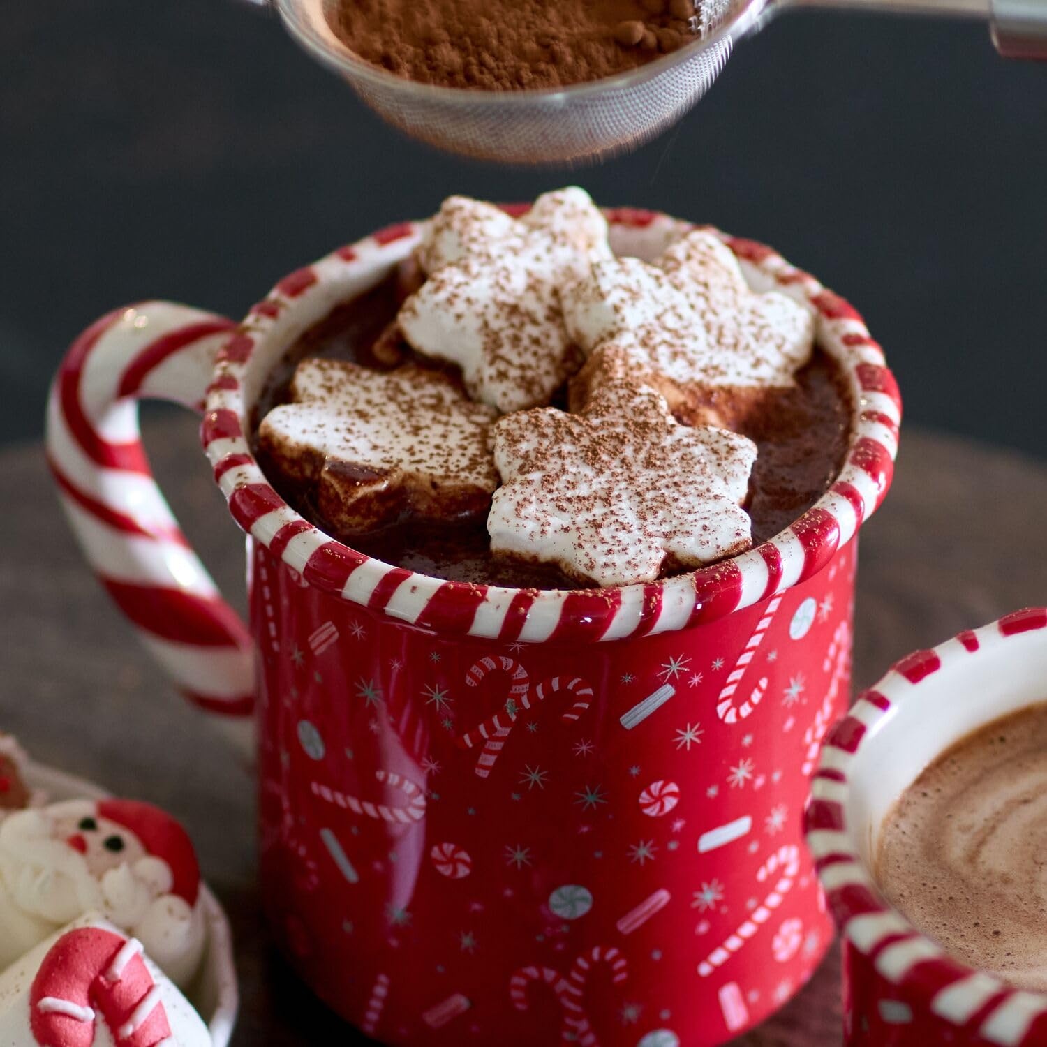 image:imageSur La Table Mini Snowflake Marshmallows White