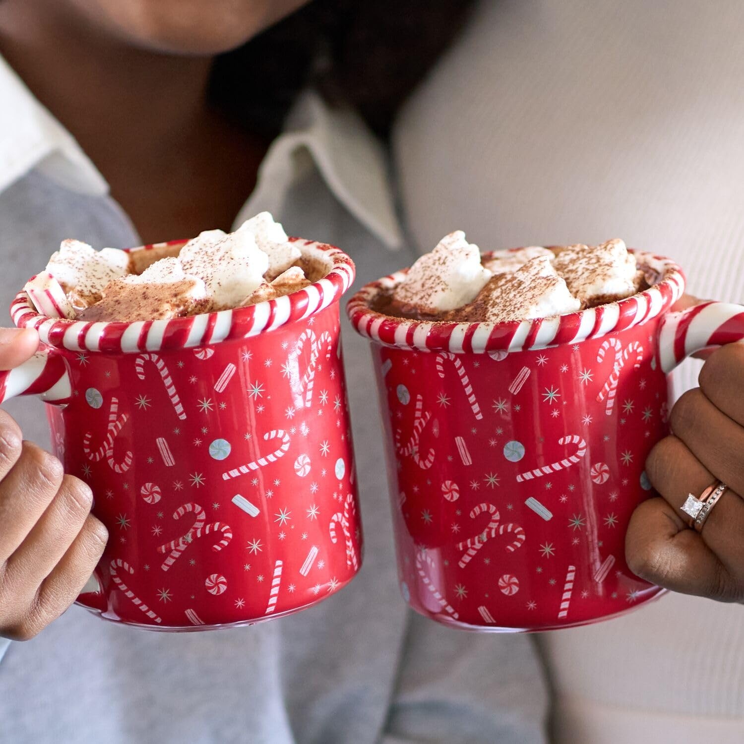image:imageSur La Table Mini Snowflake Marshmallows White