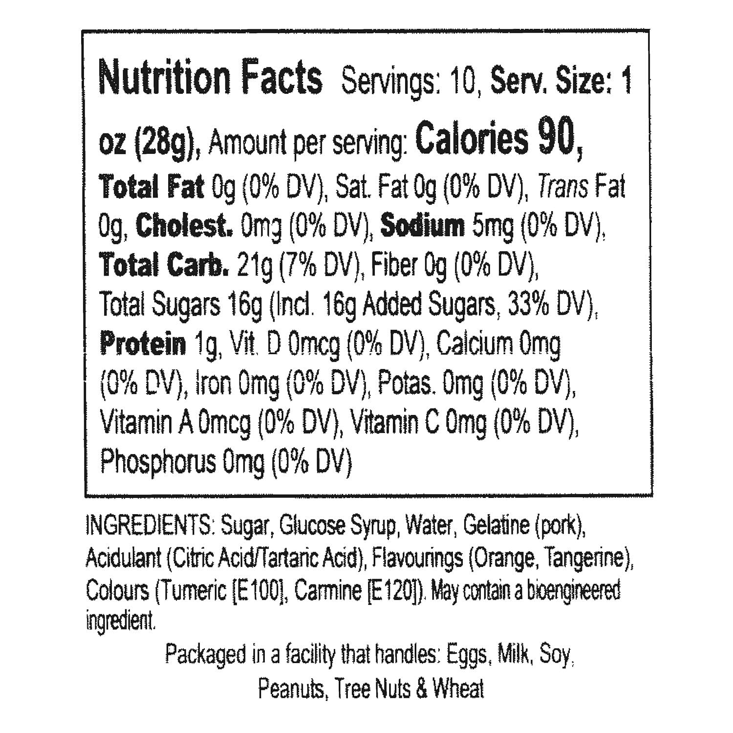 image:imageSur La Table Tequila Sunrise Gummies Orange