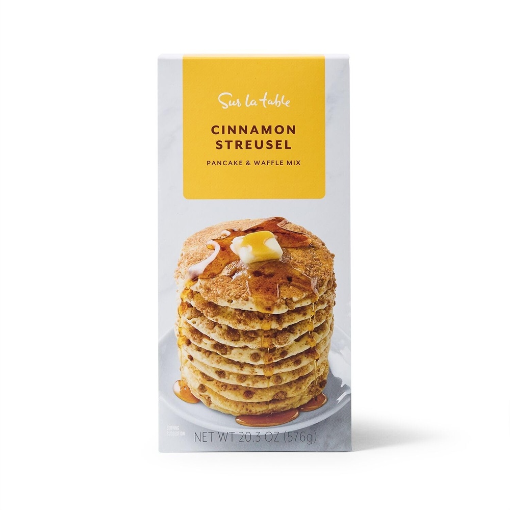 image:imageSur La Table Cinnamon Streusel Pancake amp Waffle Mix Premium Mix with Cinnamon Streusel Topping for BakeryQuality Breakfast Bakes