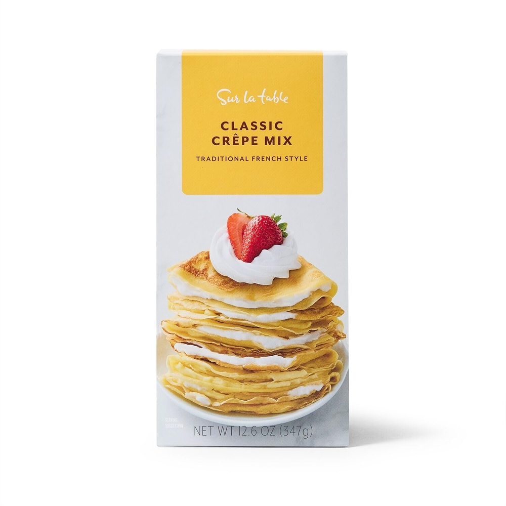 image:imageSur La Table Classic Crpe Mix Premium FrenchStyle Baking Mix for Thin Tender Crpes Just Add Wet Ingredients