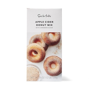 image:imageSur La Table Apple Cider Donut Mix Premium Autumn Baking Mix for Warm Spiced Apple Cider Donuts Just Add Wet Ingredients