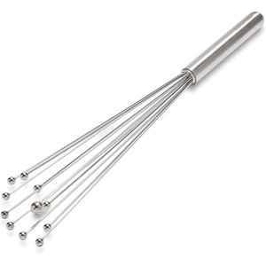 image:imageSur La Table Stainless Steel Ball Whisk 188 Stainless Steel BallTip Whisk for Sauces Gravies and Pan Drippings