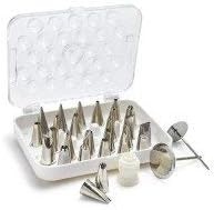 image:imageAteco Cake Decorating Set 29 Piece PlasticSilver