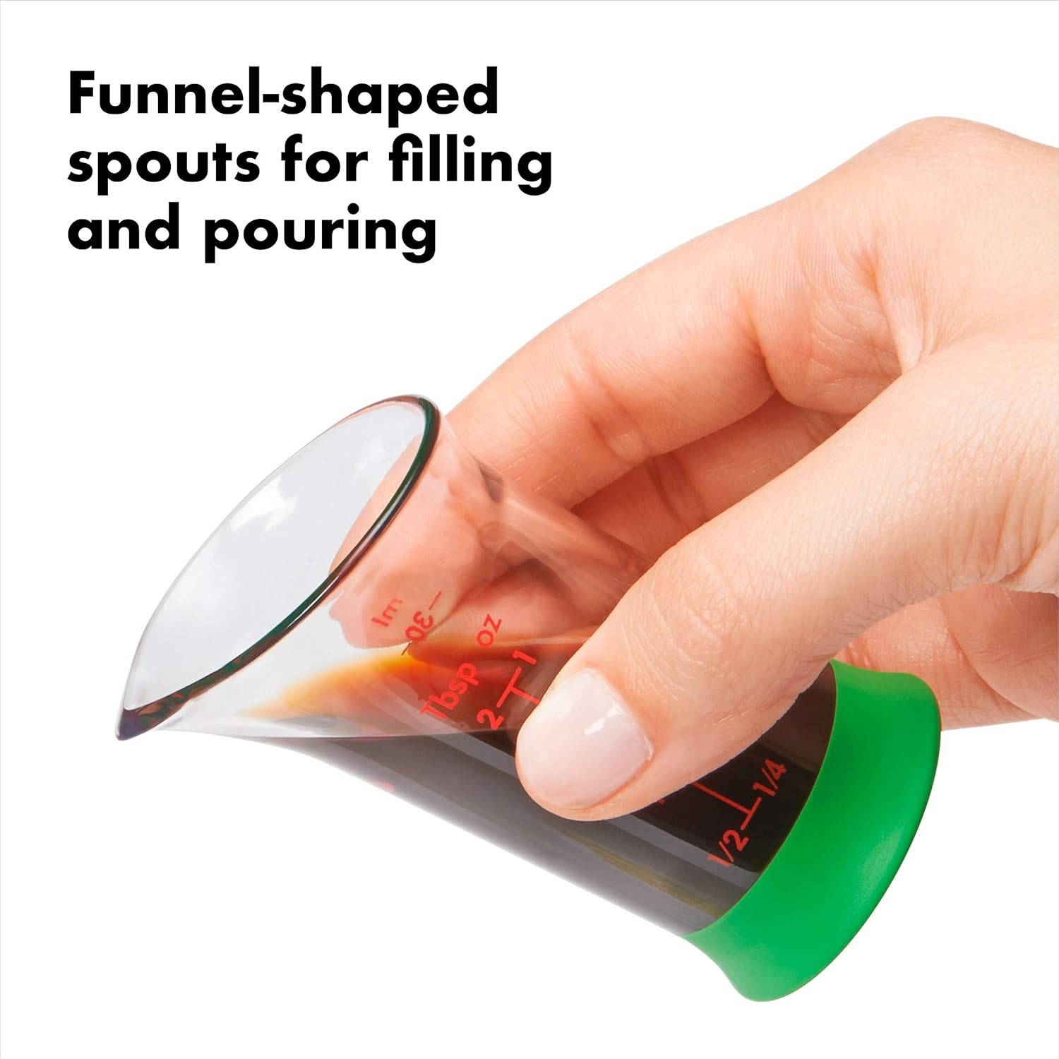 image:imageOXO Good Grips 7Piece Nesting Measuring Beaker Set Multicolored4Piece