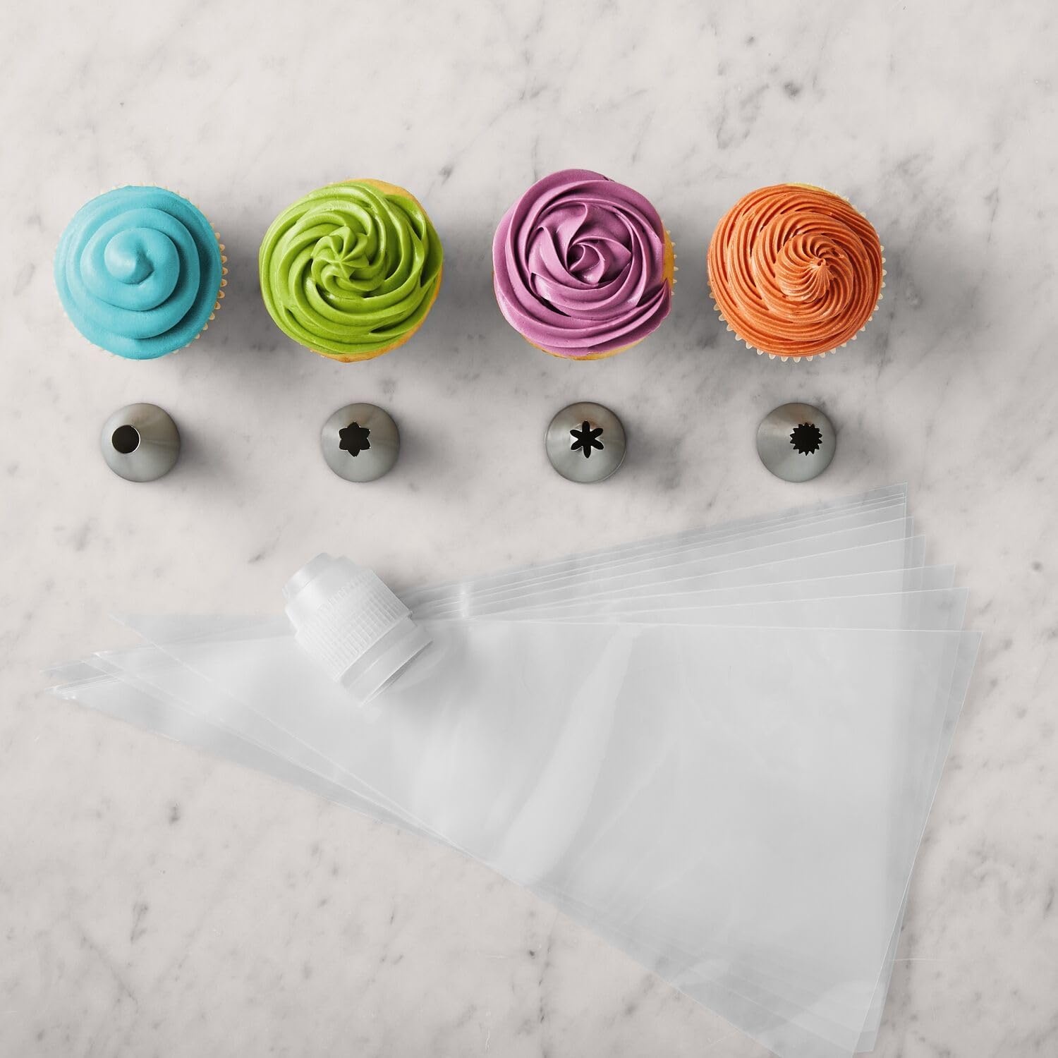 image:imageSur La Table 15Piece Cupcake Decorating Set Clear