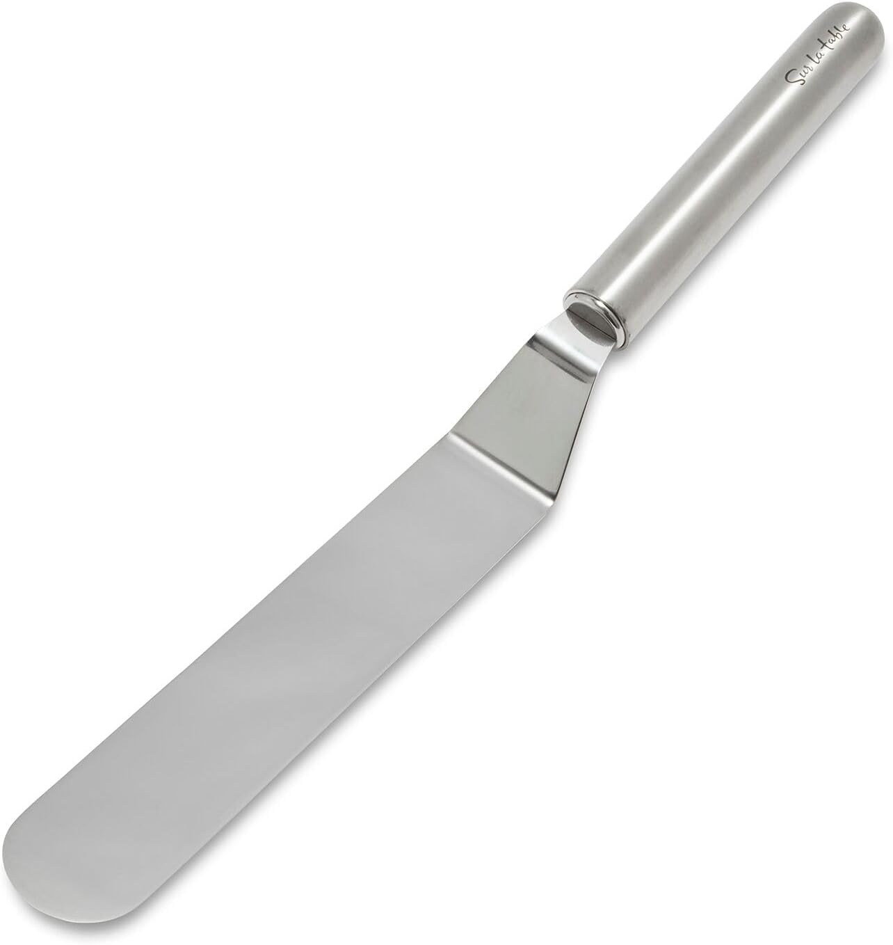 image:imageSur La Table Offset Stainless Steel Icing Spatula Angled Blade Frosting Spatula for Smooth Cake Decorating and Pastry FinishingStainless Steel