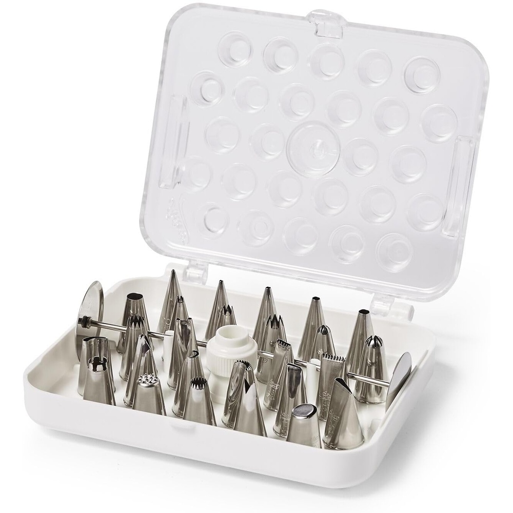 image:imageAteco Cake Decorating Set 29 Piece PlasticSilver
