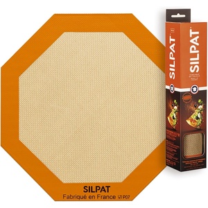 image:imageSilpat The Original Round Cake Liner NonStick Silicone Baking Mat 8 AH19701103L x 103W
