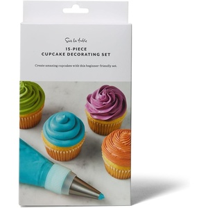 image:imageSur La Table 15Piece Cupcake Decorating Set Clear