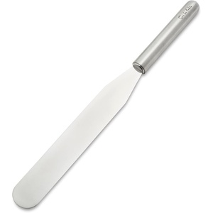 image:imageSur La Table 8 Stainless Steel Straight Spatula  Professional Cake amp Cupcake Decorating Tool with Flexible Head for Smooth Frosting Durable amp Dishwasher Comfortable Grip Handle for Baking amp