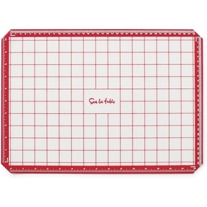image:imageSur La Table Silicone Nonstick Half Sheet Baking Mat Red
