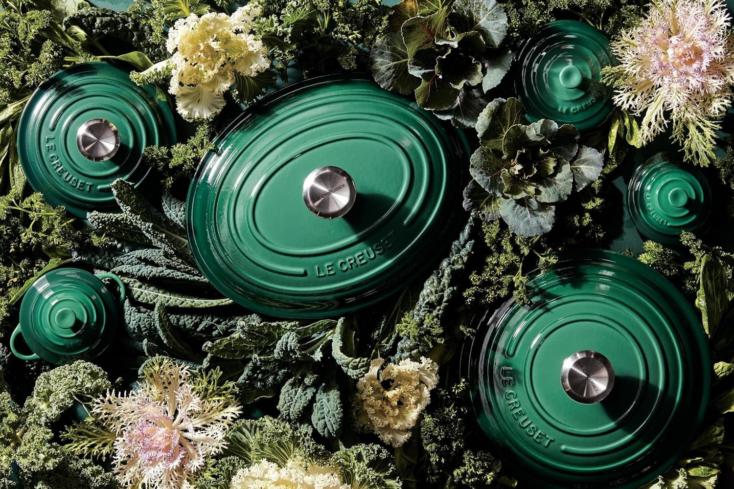 image:imageLe Creuset Enameled Cast Iron Signature Braiser 5 qt CeriseArtichaut