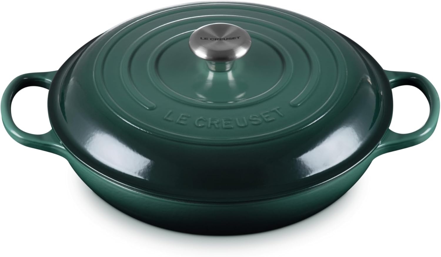 image:imageLe Creuset Enameled Cast Iron Signature Braiser 5 qt CeriseArtichaut