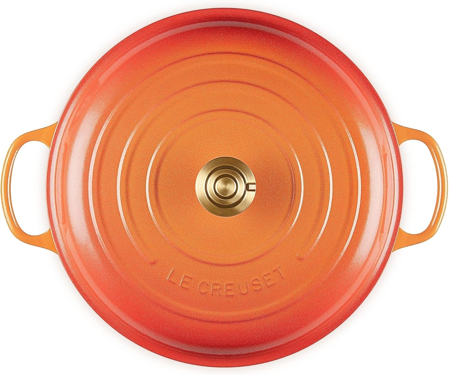 image:imageLe Creuset Enameled Cast Iron Signature Braiser 5 qt CeriseFlamme Doree