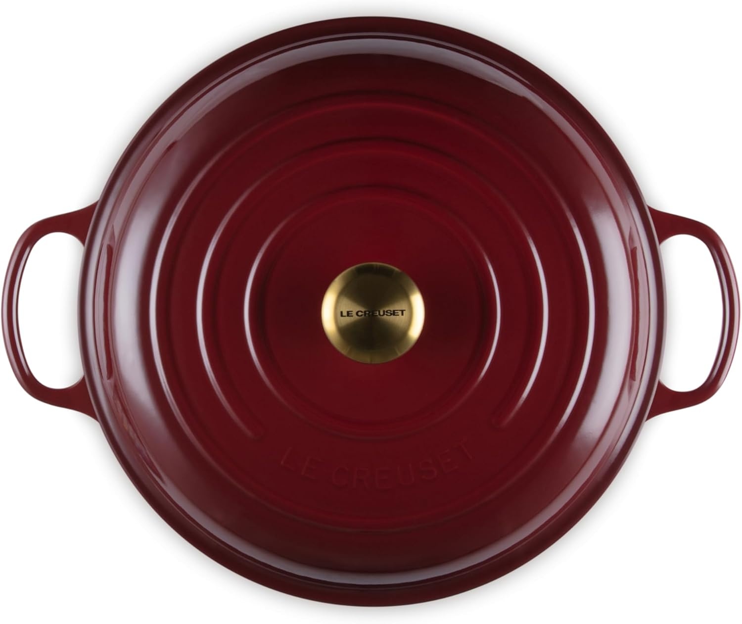 image:imageLe Creuset Enameled Cast Iron Signature Braiser 5 qt CeriseGarnet