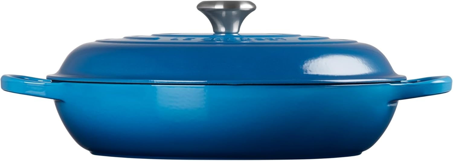 image:imageLe Creuset Enameled Cast Iron Signature Braiser 5 qt CeriseMarseille